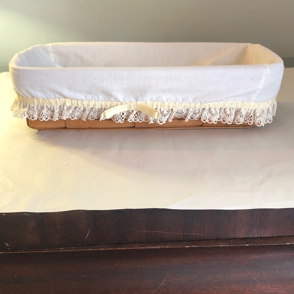 Longaberger Bread Basket set from 1988